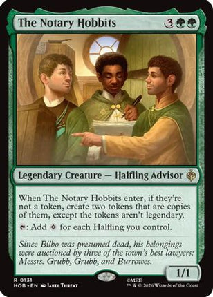 The Notary Hobbits (131) [The Hobbit]