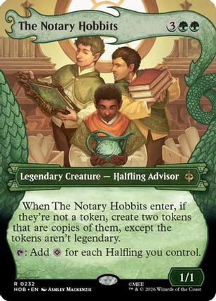 The Notary Hobbits (Showcase) (232) [The Hobbit] Foil