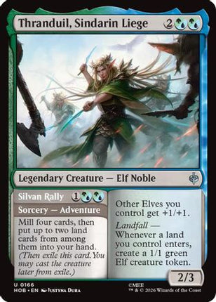 Thranduil, Sindarin Liege (166) [The Hobbit] Foil