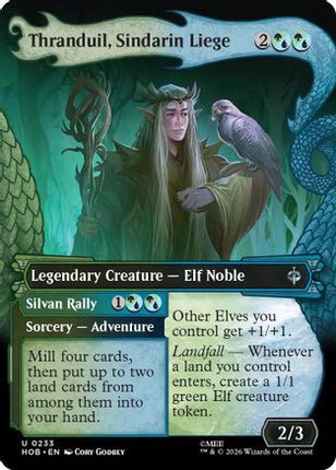 Thranduil, Sindarin Liege (Showcase) (233) [The Hobbit] Foil