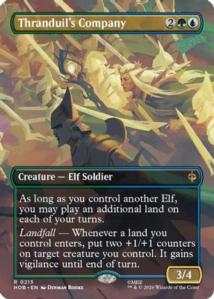 Thranduil's Company (Borderless) (213) [The Hobbit] Foil