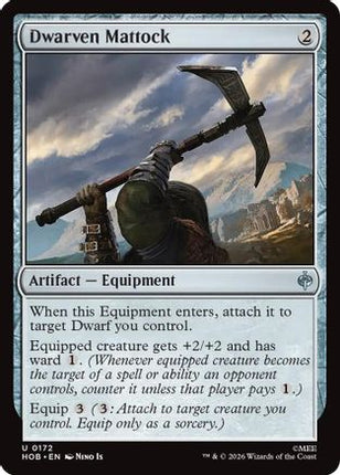 Dwarven Mattock (172) [The Hobbit] Foil