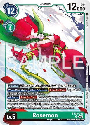 Rosemon [BT26-049] [Timeless Bonds] Foil