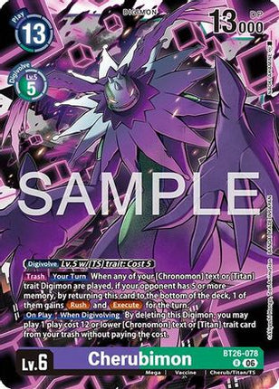 Cherubimon [BT26-078] [Timeless Bonds] Foil