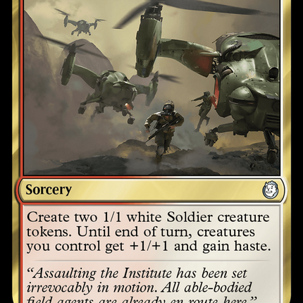 Heroic Reinforcements [Fallout] Surge Foil