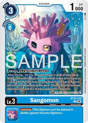 Sangomon [BT26-018] [Timeless Bonds]