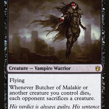 Butcher of Malakir [Commander Anthology]
