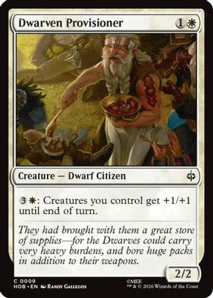 Dwarven Provisioner (009) [The Hobbit] Foil