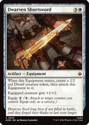 Dwarven Shortsword (010) [The Hobbit]