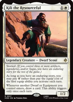 Kili the Resourceful (017) [The Hobbit] Foil