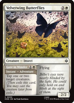 Velvetwing Butterflies (030) [The Hobbit] Foil