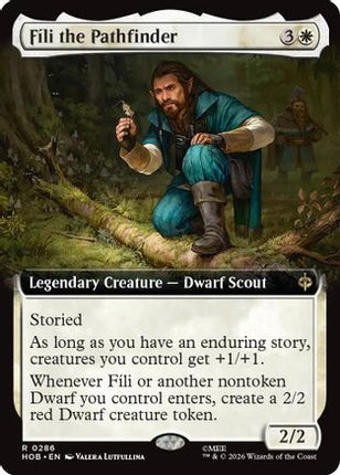 Fili the Pathfinder (Extended Art) (286) [The Hobbit] Foil