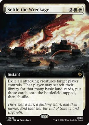 Settle the Wreckage (Extended Art) (288) [The Hobbit] Foil