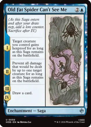Old Fat Spider Can't See Me (050) [The Hobbit] Foil