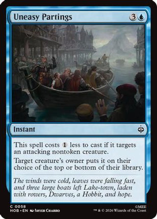 Uneasy Partings (058) [The Hobbit]