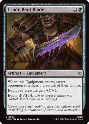 Crude Bent Blade (063) [The Hobbit] Foil