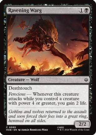 Ravening Warg (080) [The Hobbit]