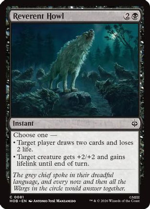 Reverent Howl (081) [The Hobbit]
