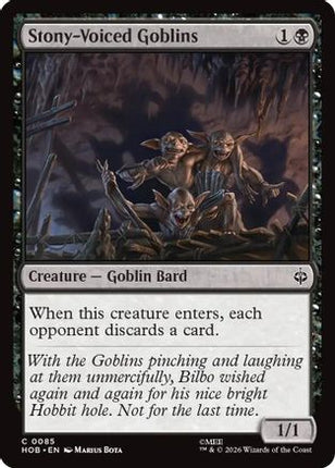 Stony-Voiced Goblins (085) [The Hobbit]