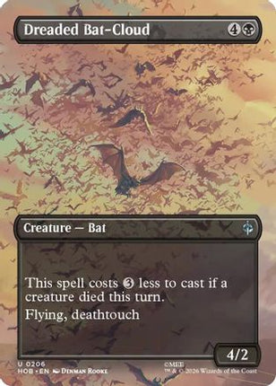Dreaded Bat-Cloud (Borderless) (206) [The Hobbit] Foil