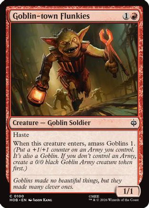 Goblin-town Flunkies (100) [The Hobbit]