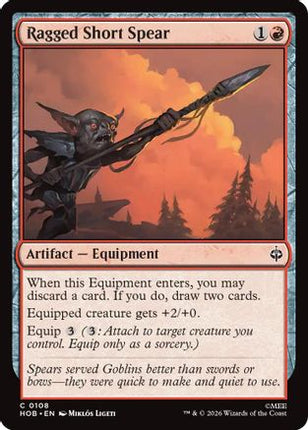 Ragged Short Spear (108) [The Hobbit] Foil