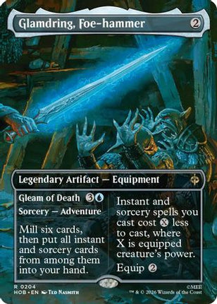 Glamdring, Foe-hammer (Borderless) (204) [The Hobbit] Foil