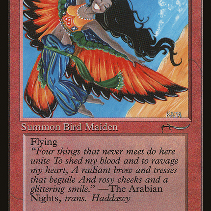 Bird Maiden [Arabian Nights]
