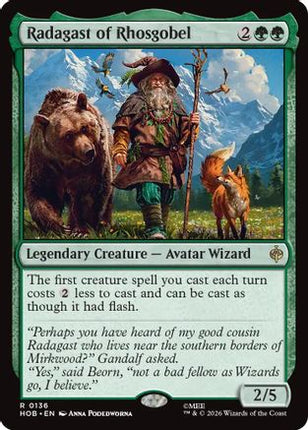 Radagast of Rhosgobel (136) [The Hobbit] Foil