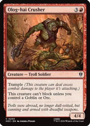 Olog-hai Crusher (200) [The Hobbit: Eternal-Legal]