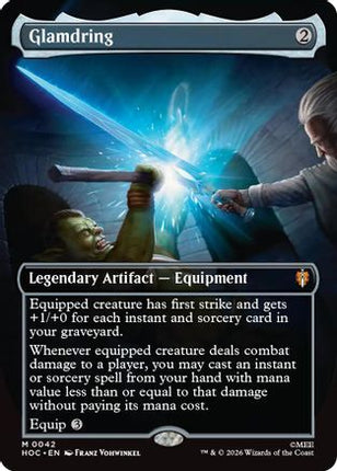 Glamdring (Borderless) (042) [The Hobbit: Eternal-Legal] Foil