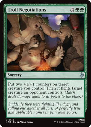 Troll Negotiations (138) [The Hobbit] Foil