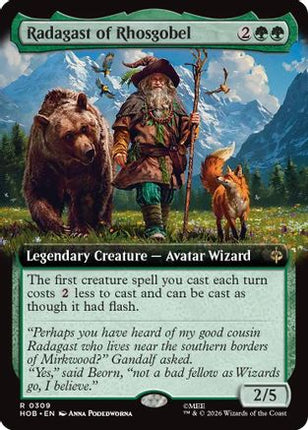 Radagast of Rhosgobel (Extended Art) (309) [The Hobbit] Foil