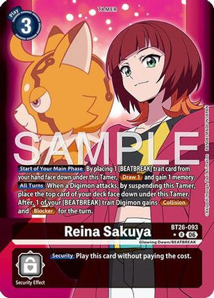Reina Sakuya (Alternate Art) [BT26-093] [Timeless Bonds] Foil