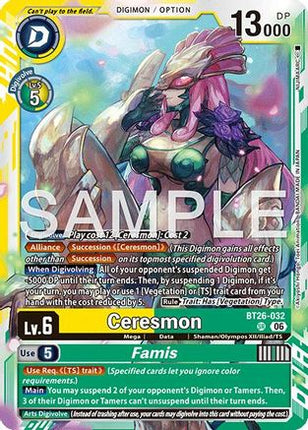 Ceresmon // Famis [BT26-032] [Timeless Bonds] Foil
