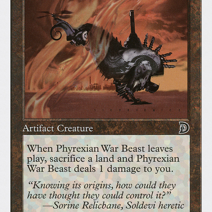 Phyrexian War Beast [Deckmasters]