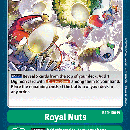 Royal Nuts [BT5-100] [Battle of Omni]