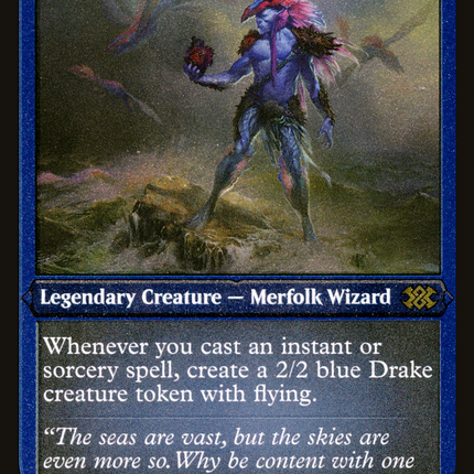 Talrand, Sky Summoner [Double Masters 2022] Etched Foil