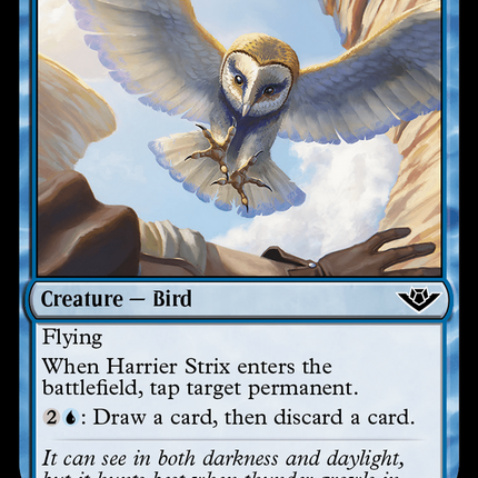 Harrier Strix [Outlaws of Thunder Junction] Foil