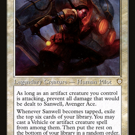 Sanwell, Avenger Ace (Retro) [The Brothers' War Commander]