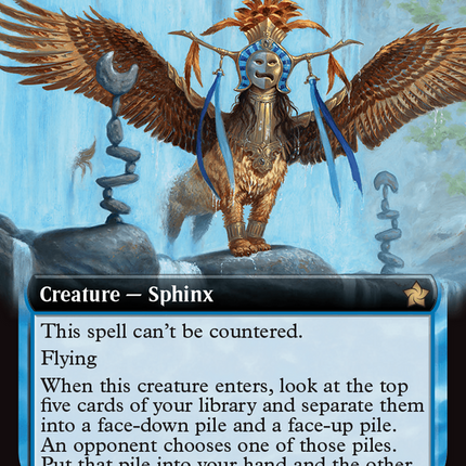 Curator of Destinies (Extended Art) [Foundations] Foil