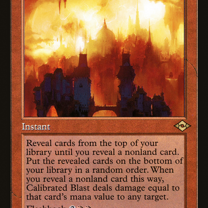 Calibrated Blast (Retro) [Modern Horizons 2]