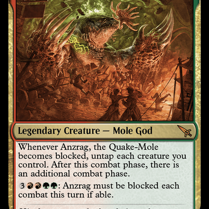 Anzrag, the Quake-Mole [Murders at Karlov Manor]