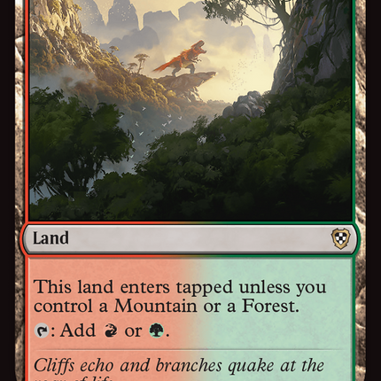 Rootbound Crag [Commander: Aetherdrift]