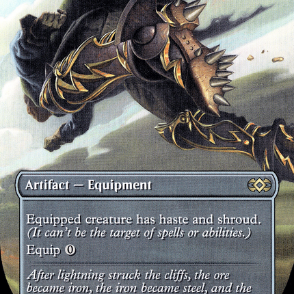Lightning Greaves (Borderless) [Double Masters]