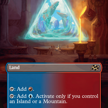 Riverpyre Verge (Borderless) [Aetherdrift] Foil
