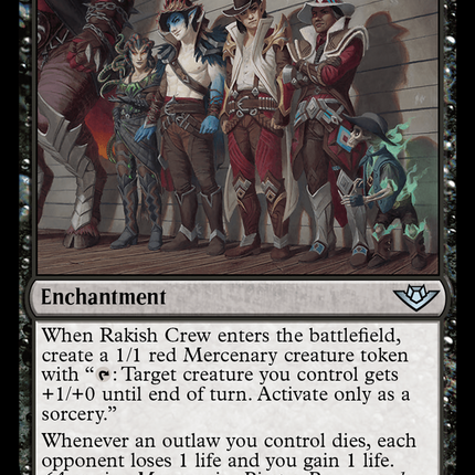 Rakish Crew [Outlaws of Thunder Junction] Foil