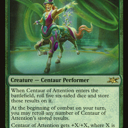 Centaur of Attention [Unfinity] Galaxy Foil