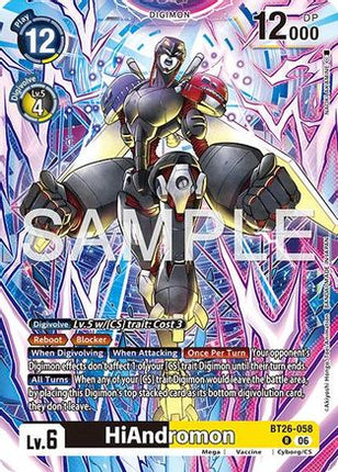 HiAndromon [BT26-058] [Timeless Bonds] Foil