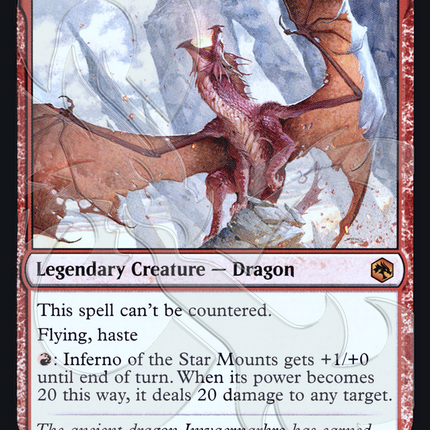Inferno of the Star Mounts [Adventures in the Forgotten Realms Promos] Foil